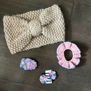 Handmade Crochet Hair Accessories